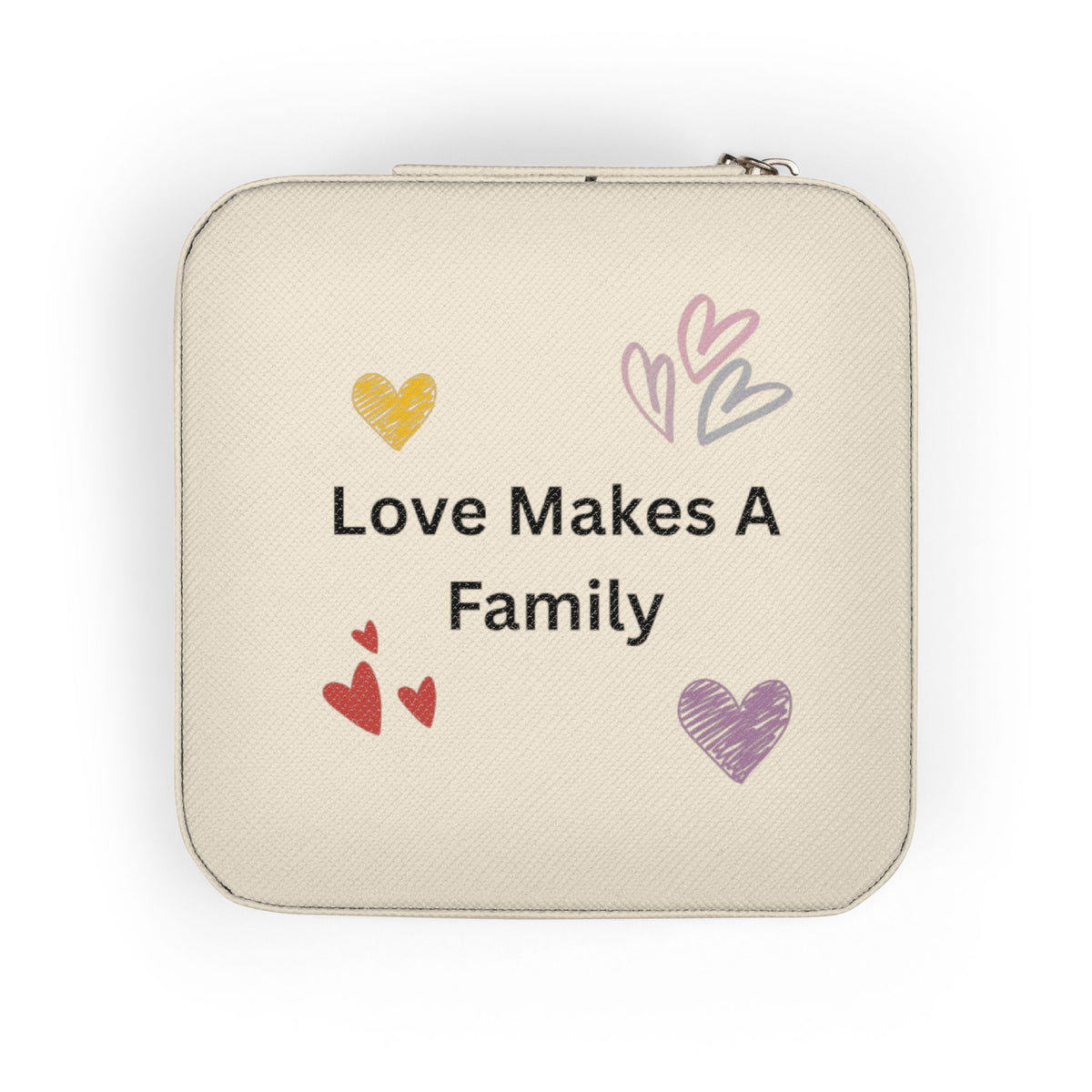 Love Makes  A Family Jewelry Travel Case
