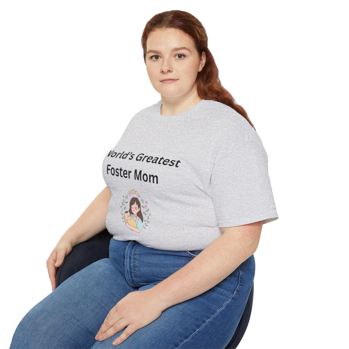 Worlds Greatest Foster Mom Unisex Ultra Cotton Tee