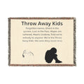 Throw away Kids Woven Blanket