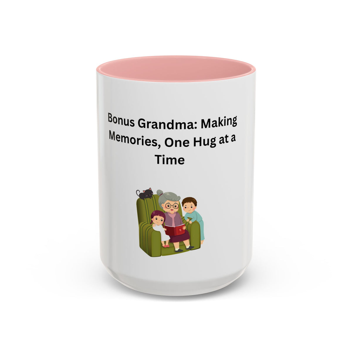 Bonus Grandma Coffee Mug – Foster Grandparent Gift, Foster Care Family Mug (11oz, 15oz)