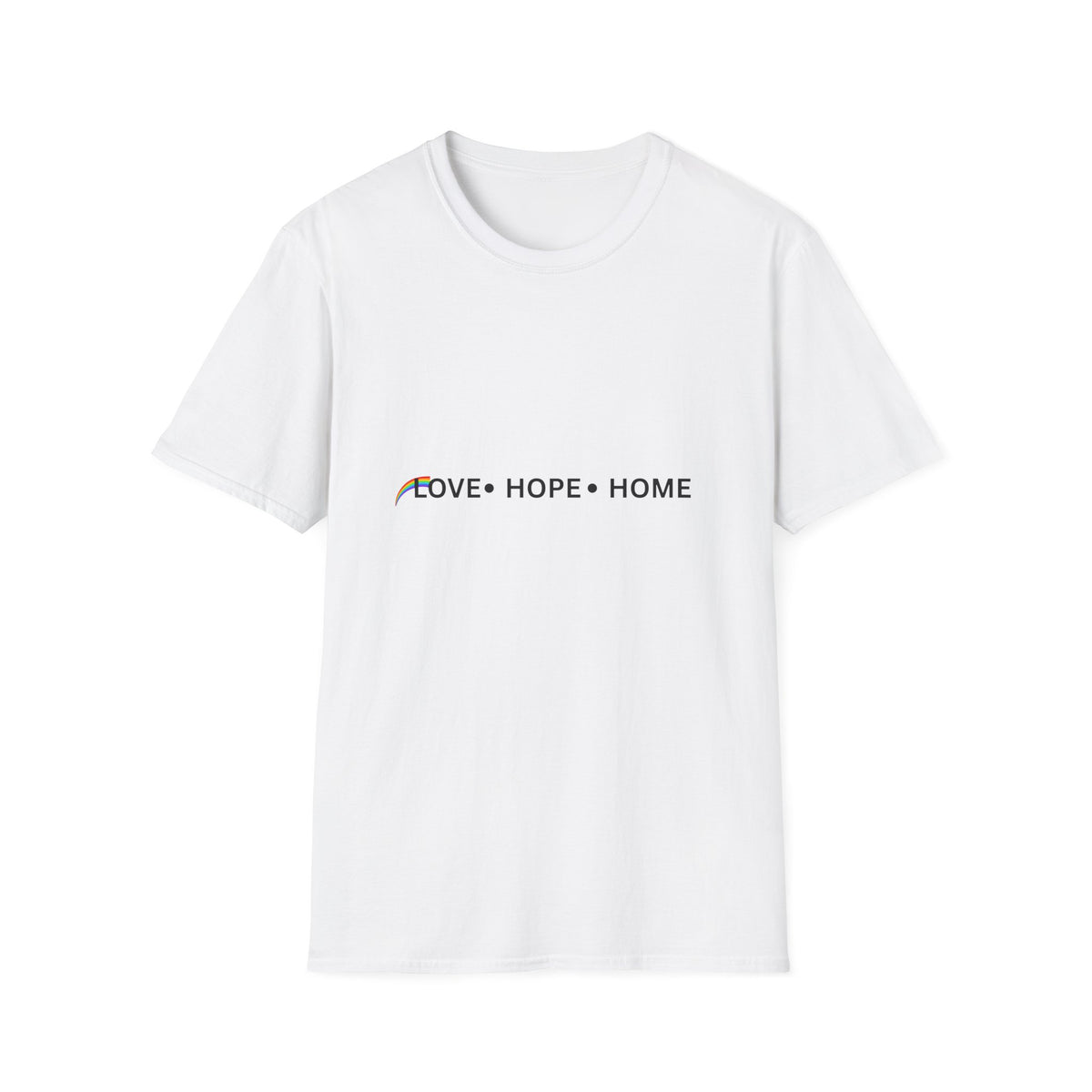 Love-Hope-Home Unisex Softstyle T-Shirt