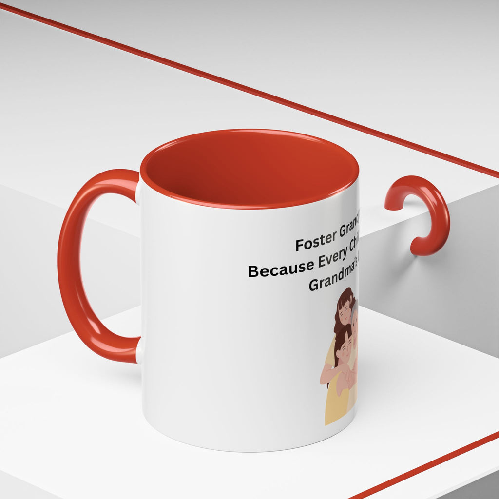 Grandma Coffee Mug – Foster Grandparent Gift, Foster Care Family Mug (11oz, 15oz)