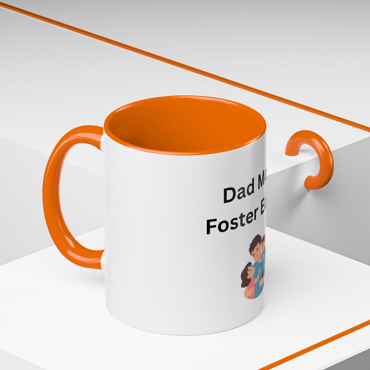 Dad Mode Accent Coffee Mug (11, 15oz)