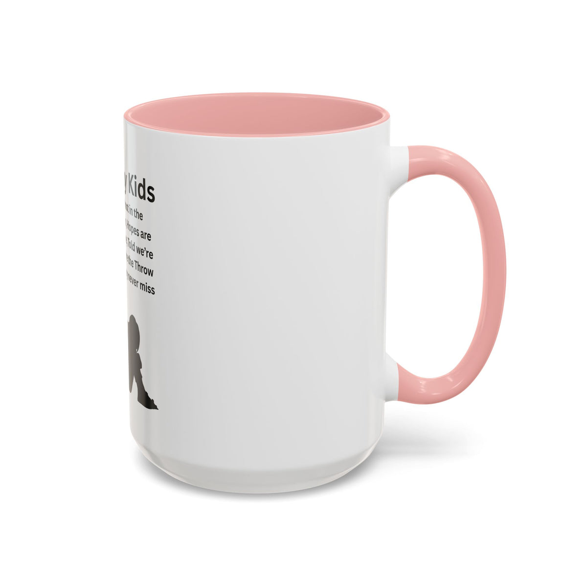 Throw away Kids Accent Coffee Mug (11, 15oz)