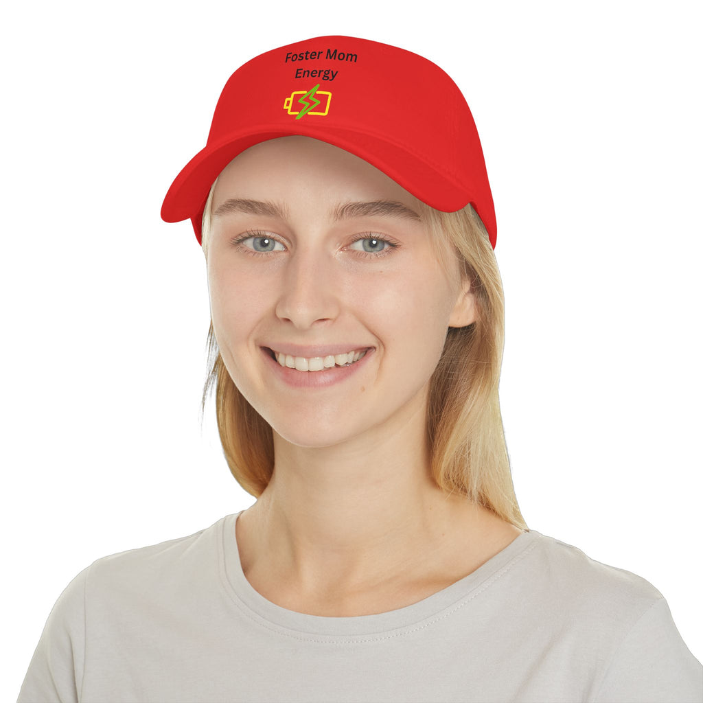 Foster Mom Energy Low Profile Baseball Cap