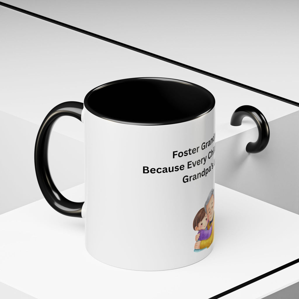 Grandpa Coffee Mug – Foster Grandparent Gift, Foster Care Family Mug (11oz, 15oz)
