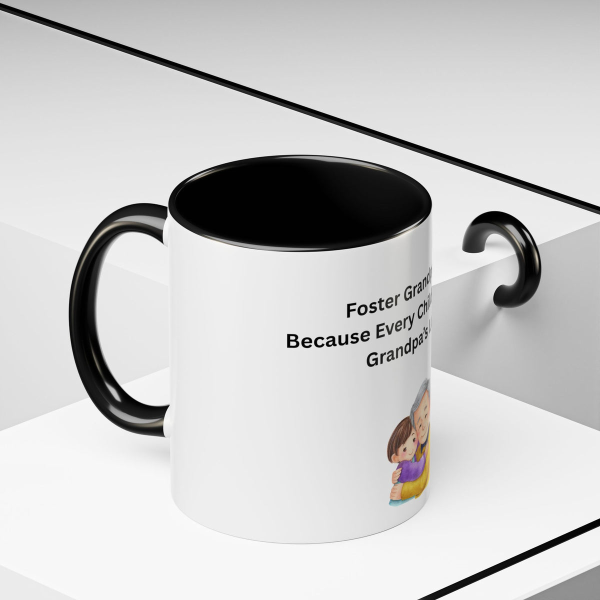 Grandpa Coffee Mug – Foster Grandparent Gift, Foster Care Family Mug (11oz, 15oz)