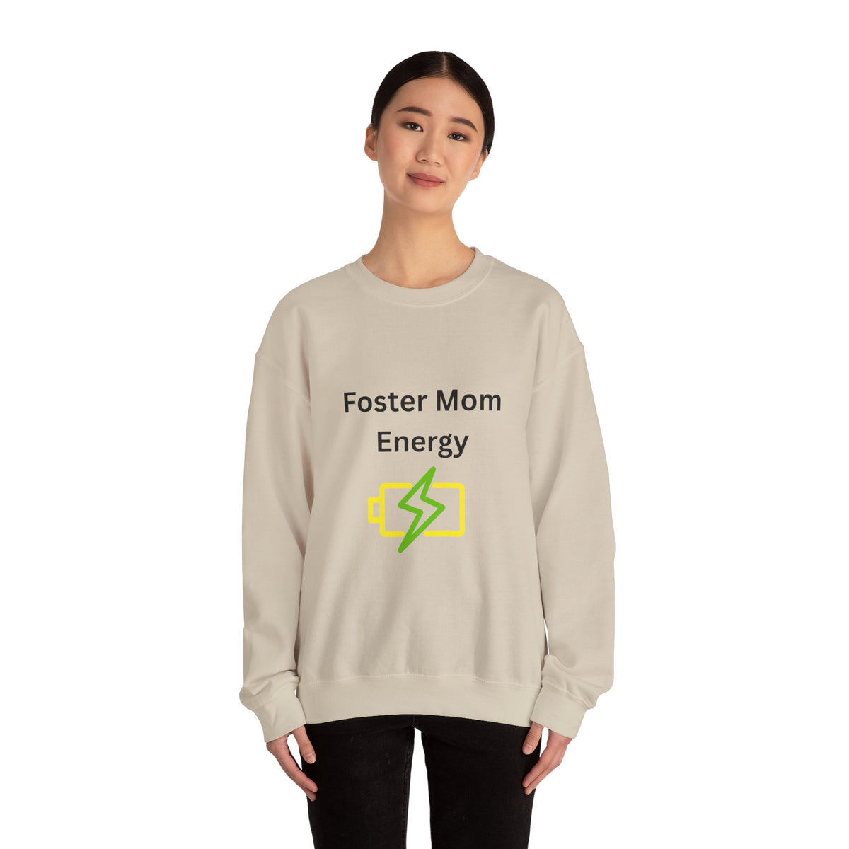 Foster Mom Energy Sweatshirt