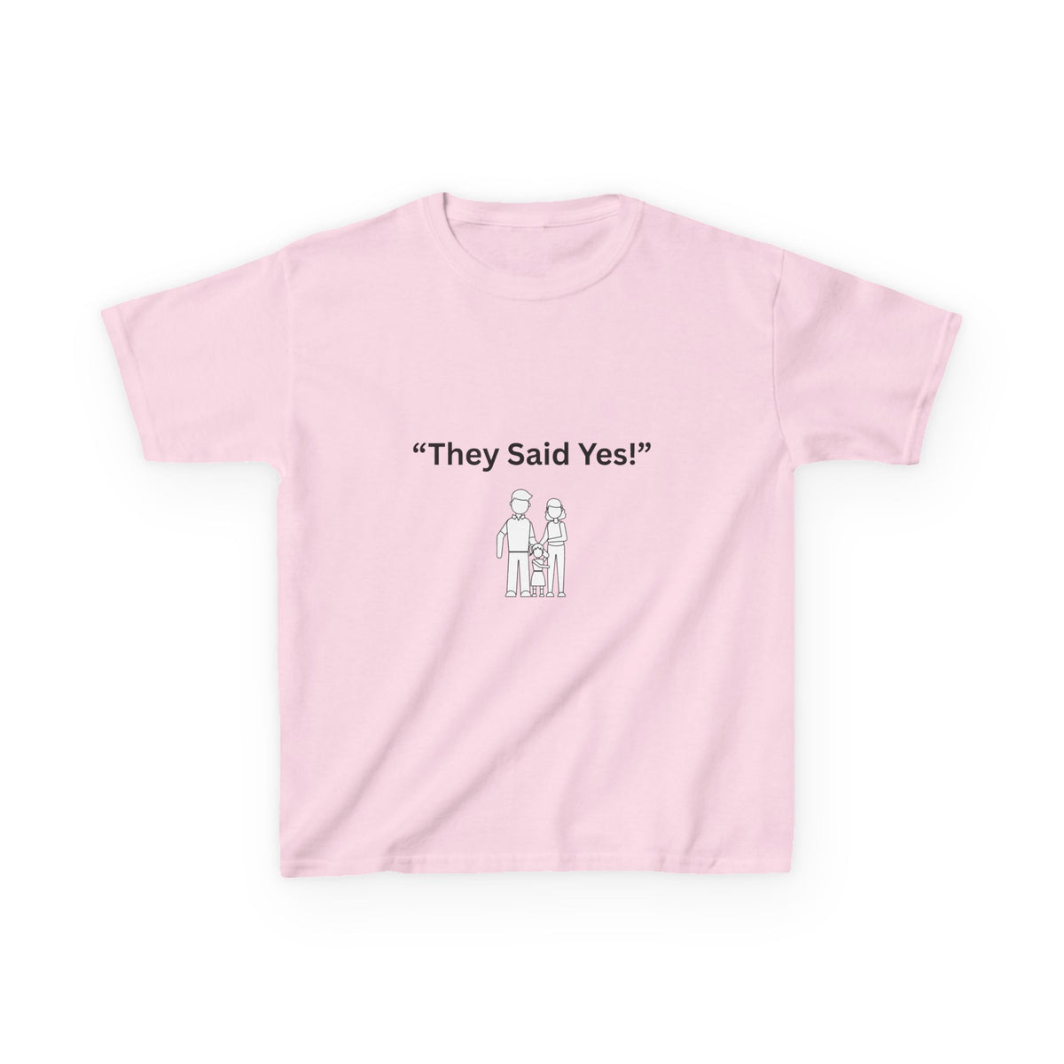 "They Said Yes" Kids Tee
