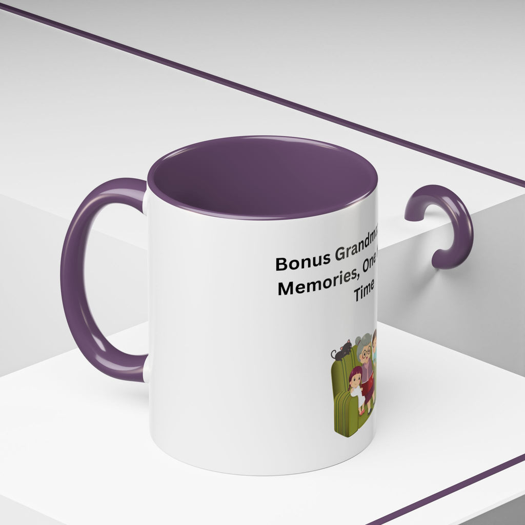 Bonus Grandma Coffee Mug – Foster Grandparent Gift, Foster Care Family Mug (11oz, 15oz)