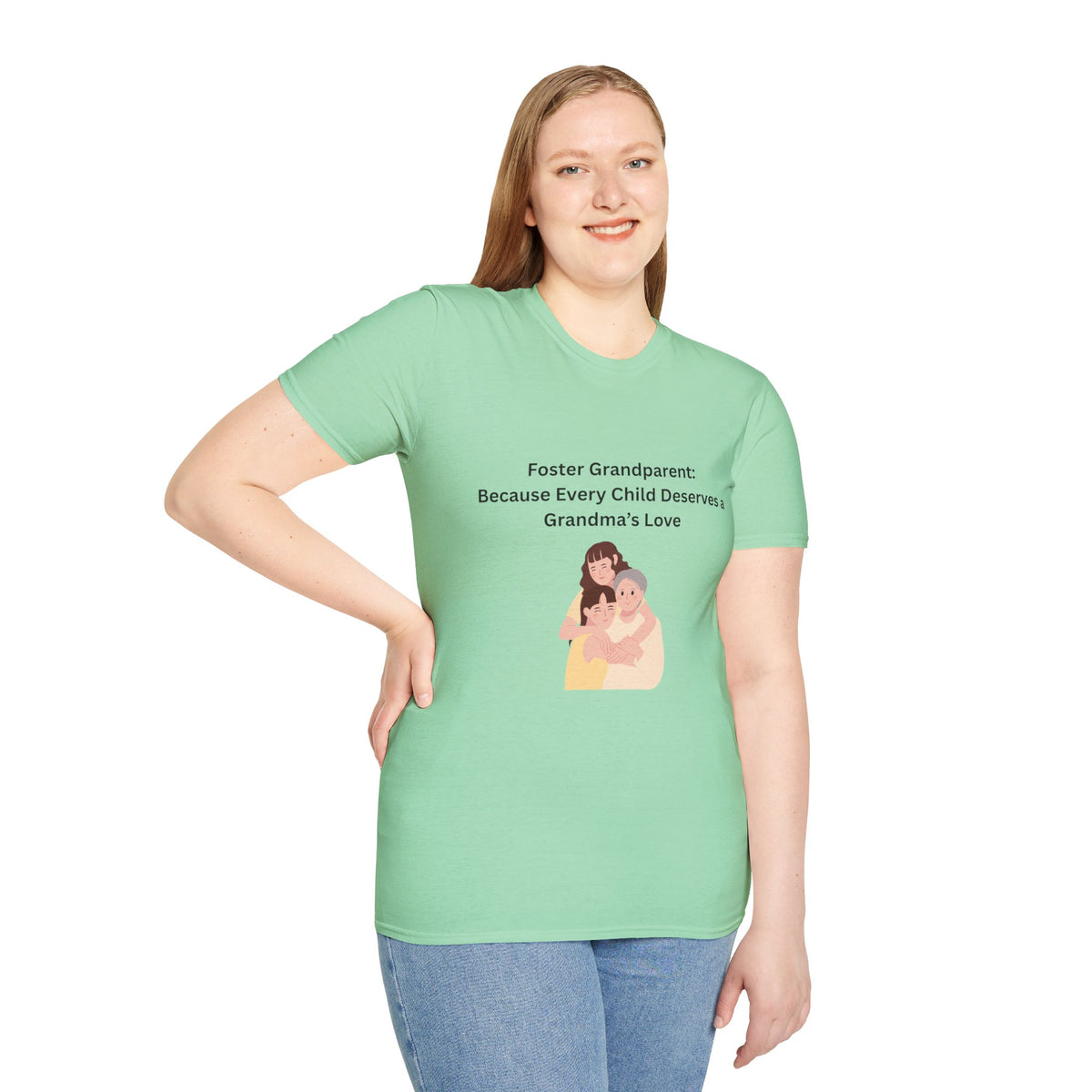 Foster Grandma: Unisex Softstyle T-Shirt