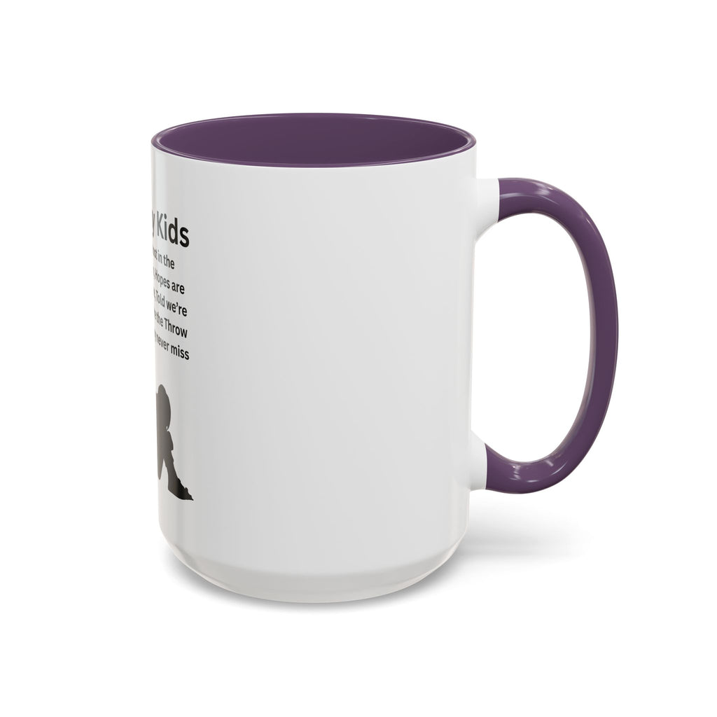 Throw away Kids Accent Coffee Mug (11, 15oz)