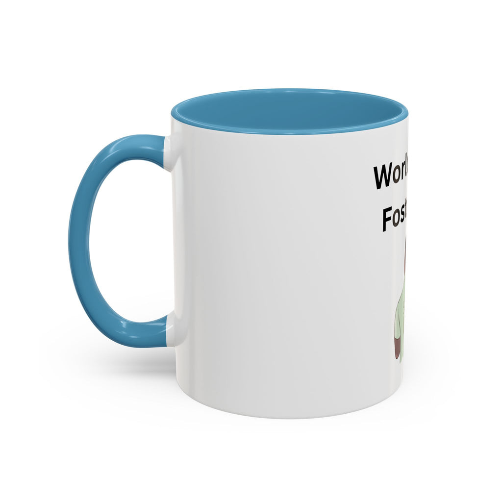 Worlds Best Dad Accent Coffee Mug (11, 15oz)