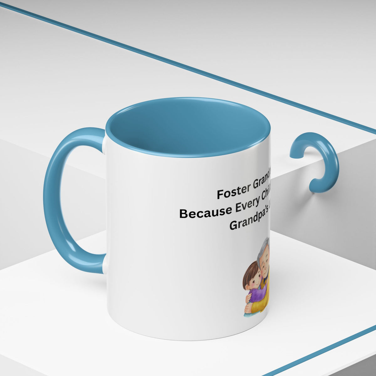 Grandpa Coffee Mug – Foster Grandparent Gift, Foster Care Family Mug (11oz, 15oz)