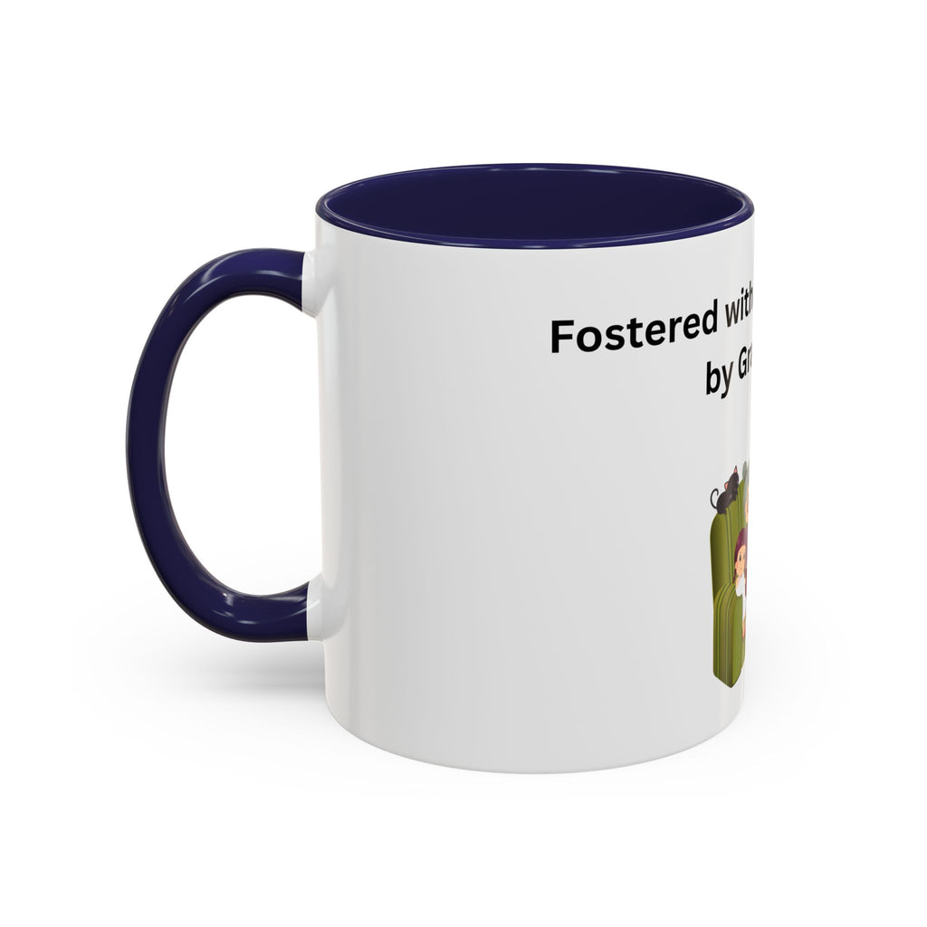 Fostered by Love Grandma Coffee Mug – Foster Grandma Gift, Foster Care Family Mug (11oz, 15oz)
