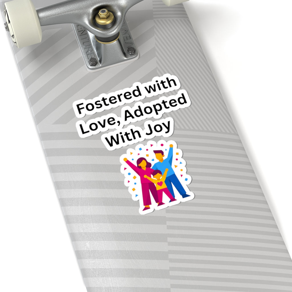 Fostered with Love Kiss-Cut Stickers