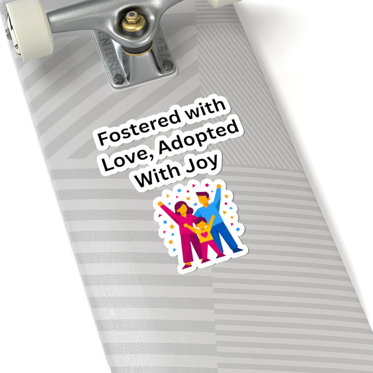Fostered with Love Kiss-Cut Stickers