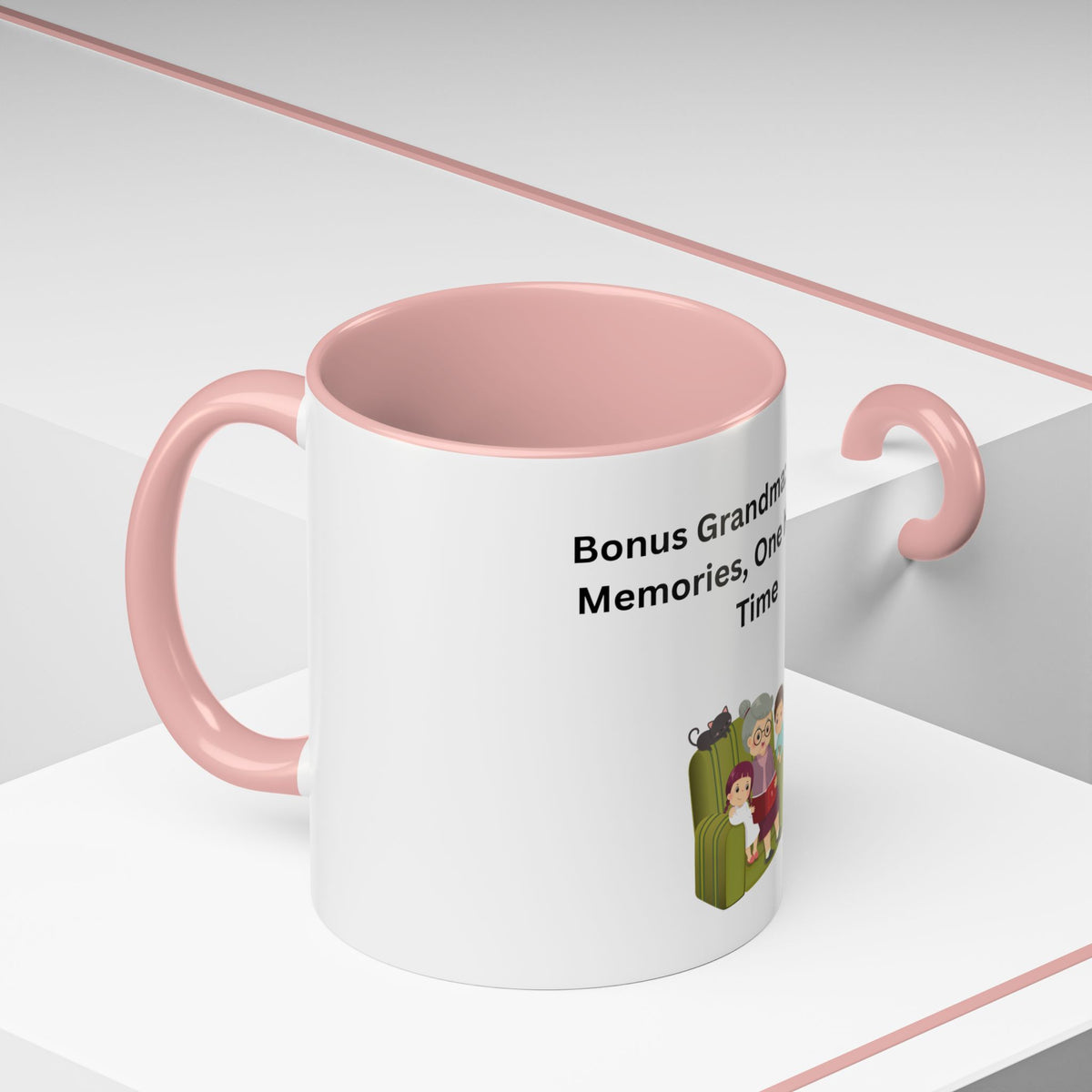 Bonus Grandma Coffee Mug – Foster Grandparent Gift, Foster Care Family Mug (11oz, 15oz)