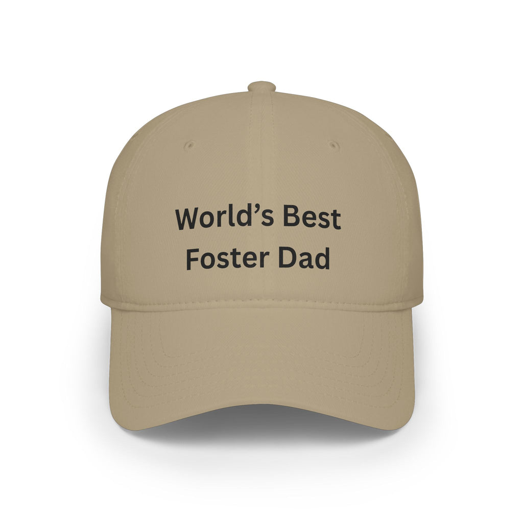 Worlds Best Dad Low Profile Baseball Cap