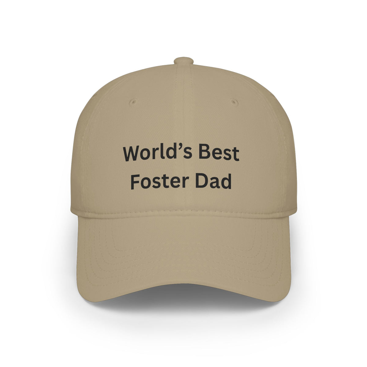 Worlds Best Dad Low Profile Baseball Cap