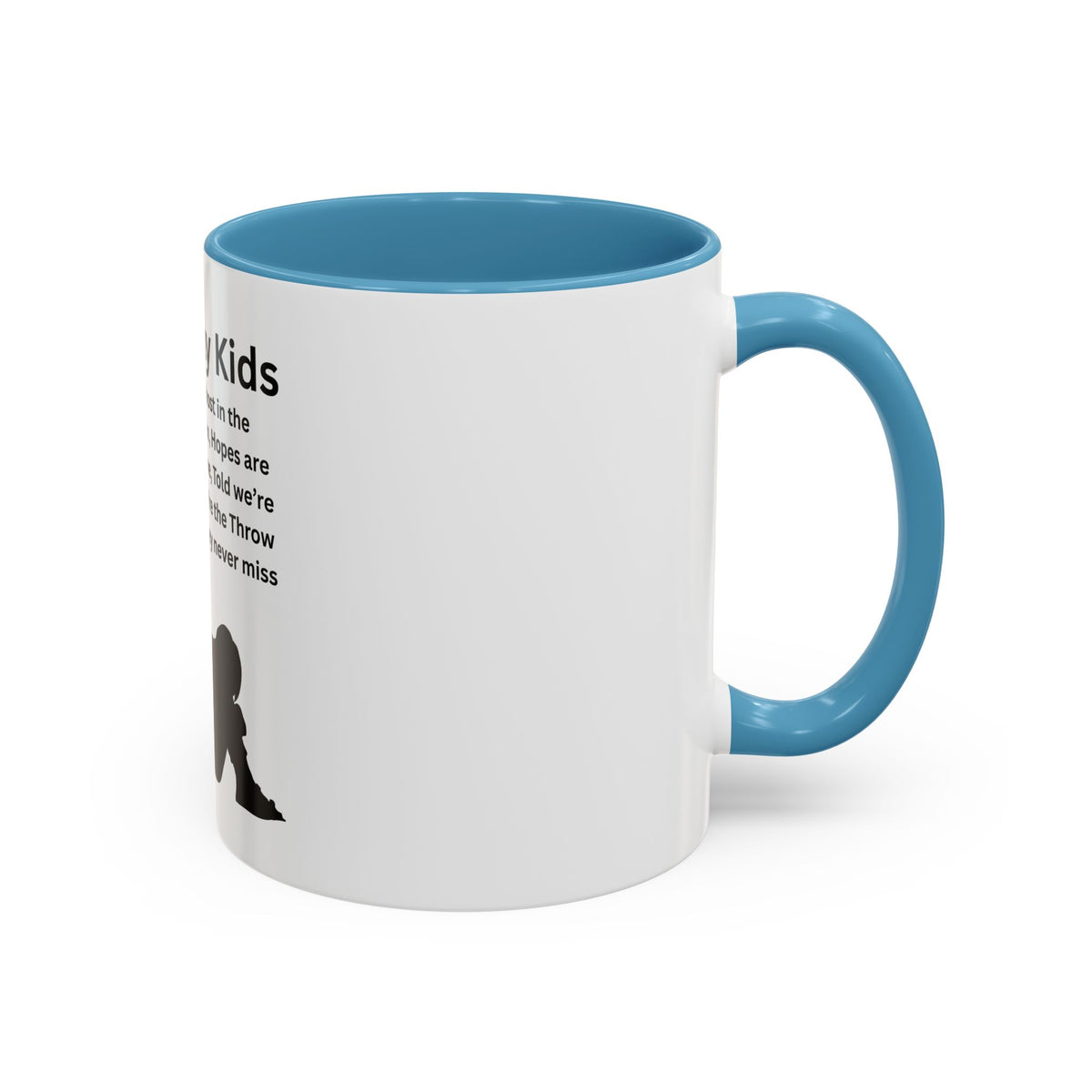 Throw away Kids Accent Coffee Mug (11, 15oz)