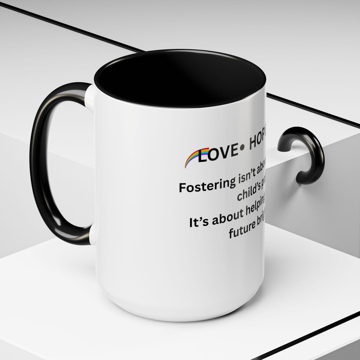 Love- Hope- Home Accent Coffee Mug (11, 15oz)