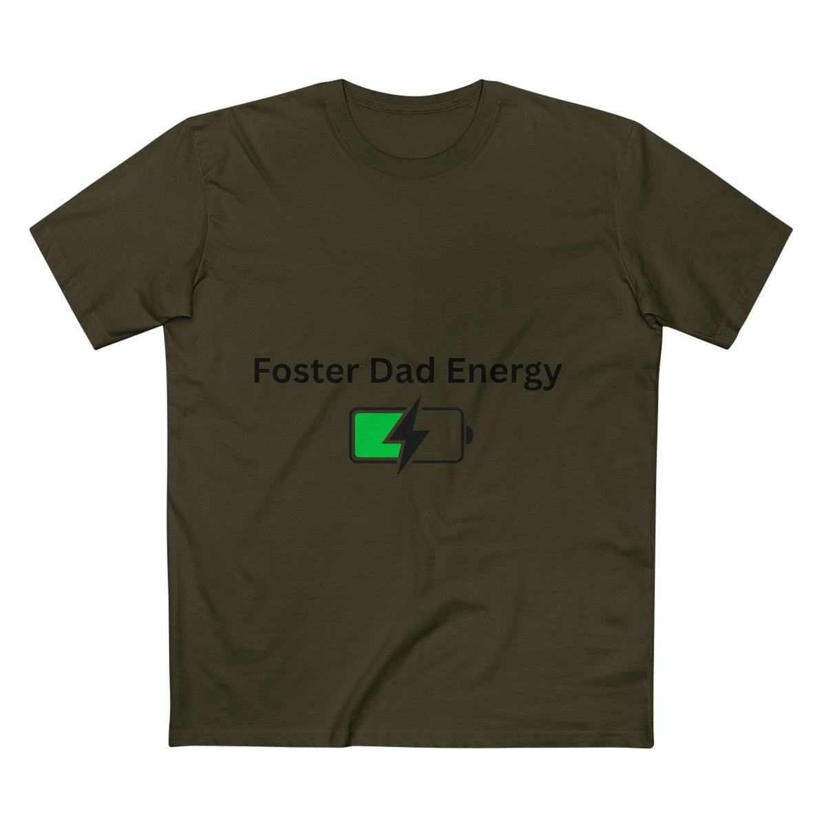 Foster Dad Energy T-Shirt – Funny Foster Dad Gift, Foster Care Awareness Tee