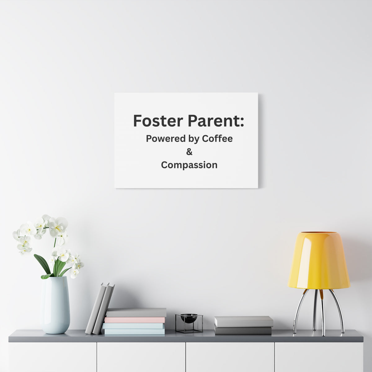 Foster Parents Powered Matte Canvas, Stretched, 1.25"