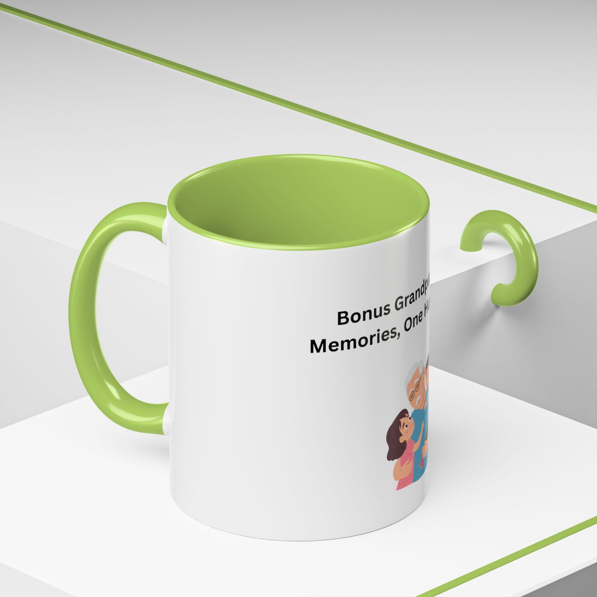 Bonus Grandpa Coffee Mug – Foster Grandparent Gift, Foster Care Family Mug (11oz, 15oz)