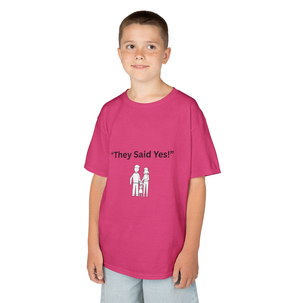 "They Said Yes" Kids Tee