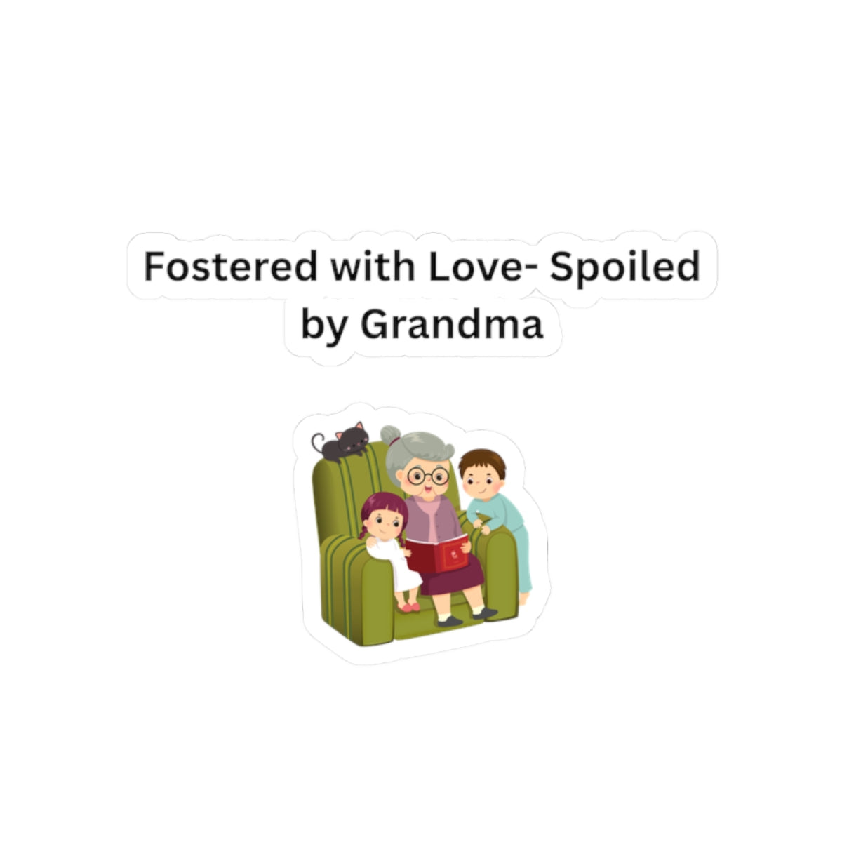 Grandma Kiss-Cut Stickers