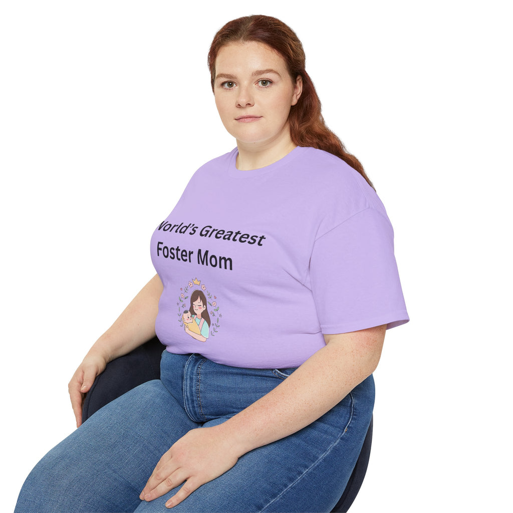 Worlds Greatest Foster Mom Unisex Ultra Cotton Tee