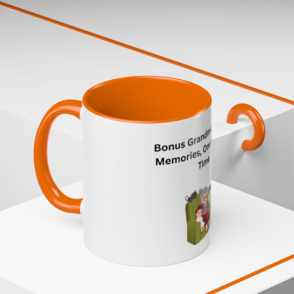 Bonus Grandma Coffee Mug – Foster Grandparent Gift, Foster Care Family Mug (11oz, 15oz)