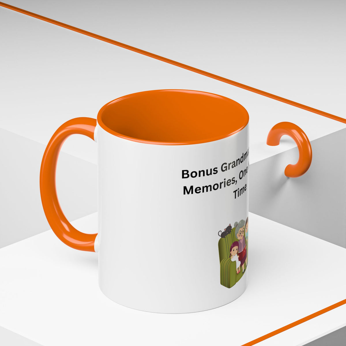 Bonus Grandma Coffee Mug – Foster Grandparent Gift, Foster Care Family Mug (11oz, 15oz)