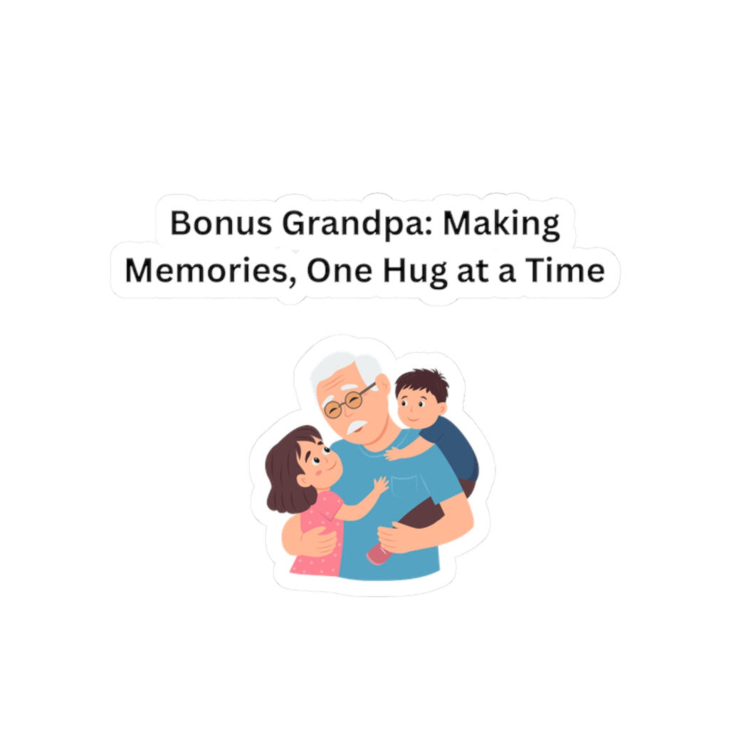 Bonus Grandpa Kiss-Cut Stickers