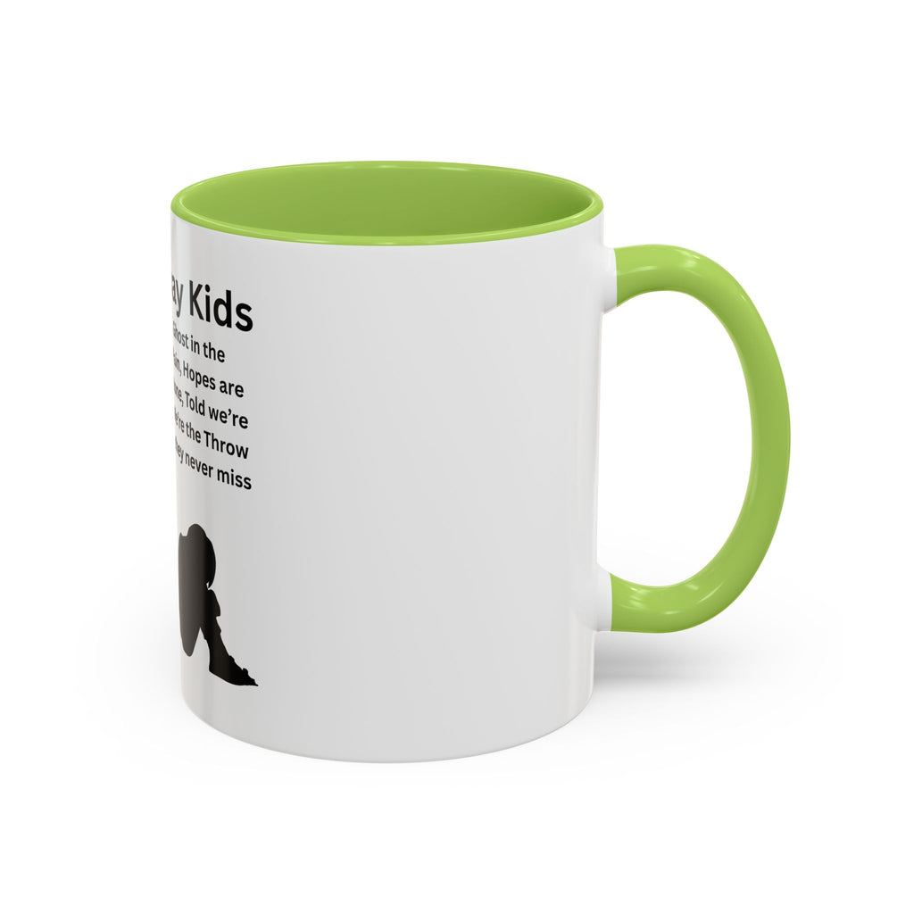 Throw away Kids Coffee Mug (11, 15oz)