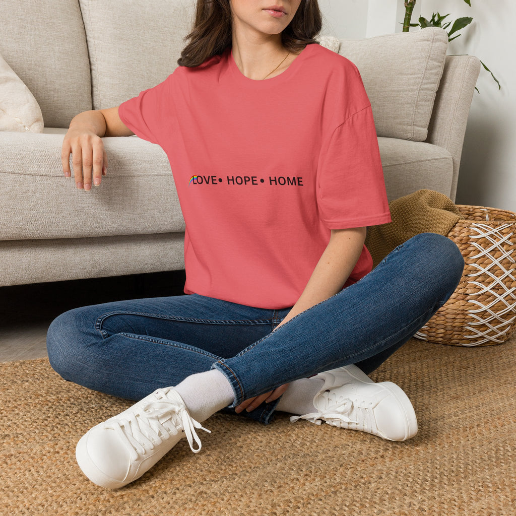 Love-Hope-Home Unisex Softstyle T-Shirt