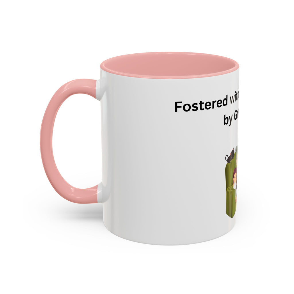 Fostered by Love Grandma Coffee Mug – Foster Grandma Gift, Foster Care Family Mug (11oz, 15oz)