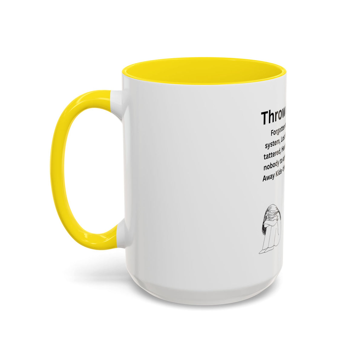Throw away Kids Coffee Mug (11, 15oz)