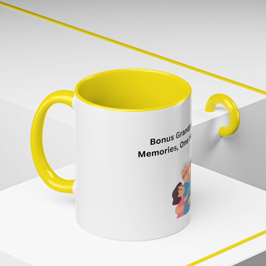 Bonus Grandpa Coffee Mug – Foster Grandparent Gift, Foster Care Family Mug (11oz, 15oz)