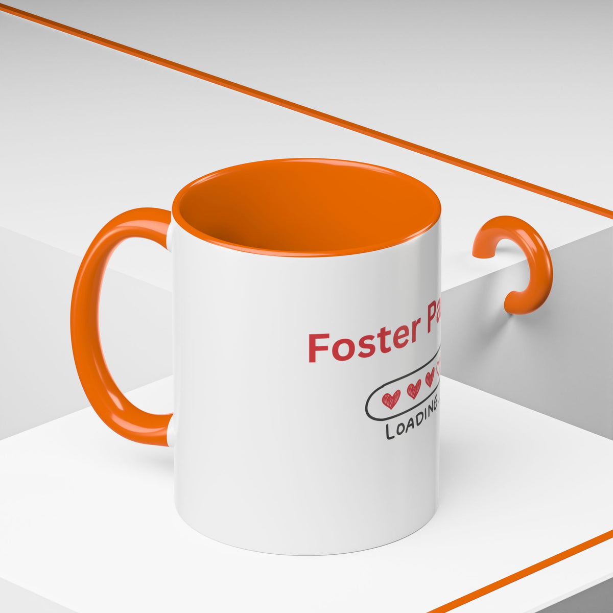 Foster Parent Loading Accent Coffee Mug (11, 15oz)