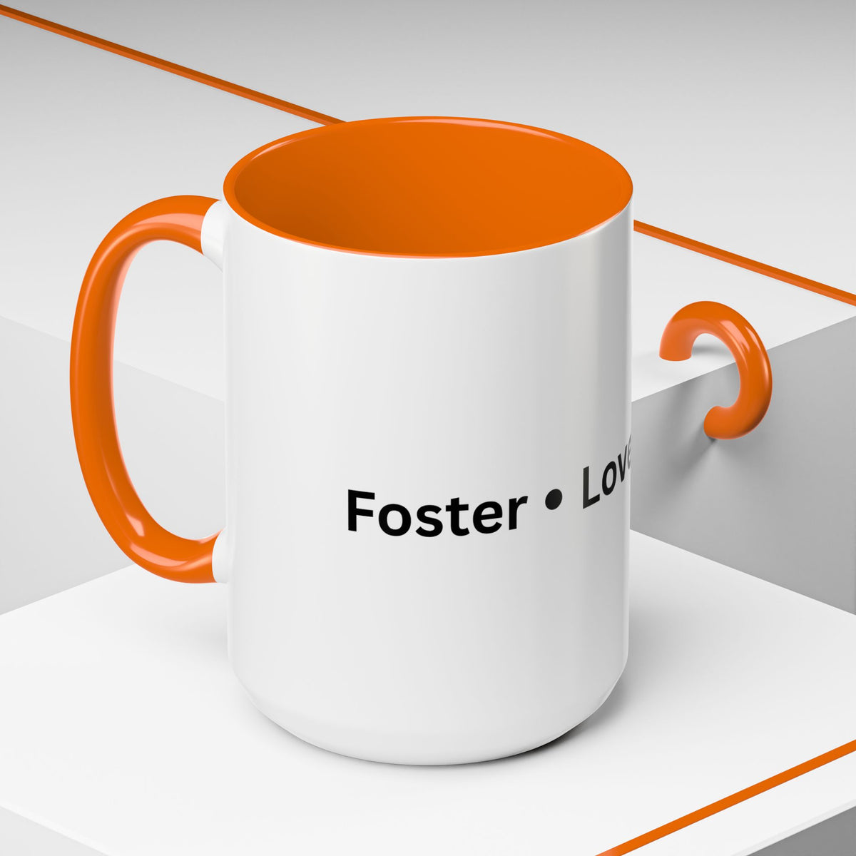 Foster Love Grow Accent Coffee Mug (11, 15oz)