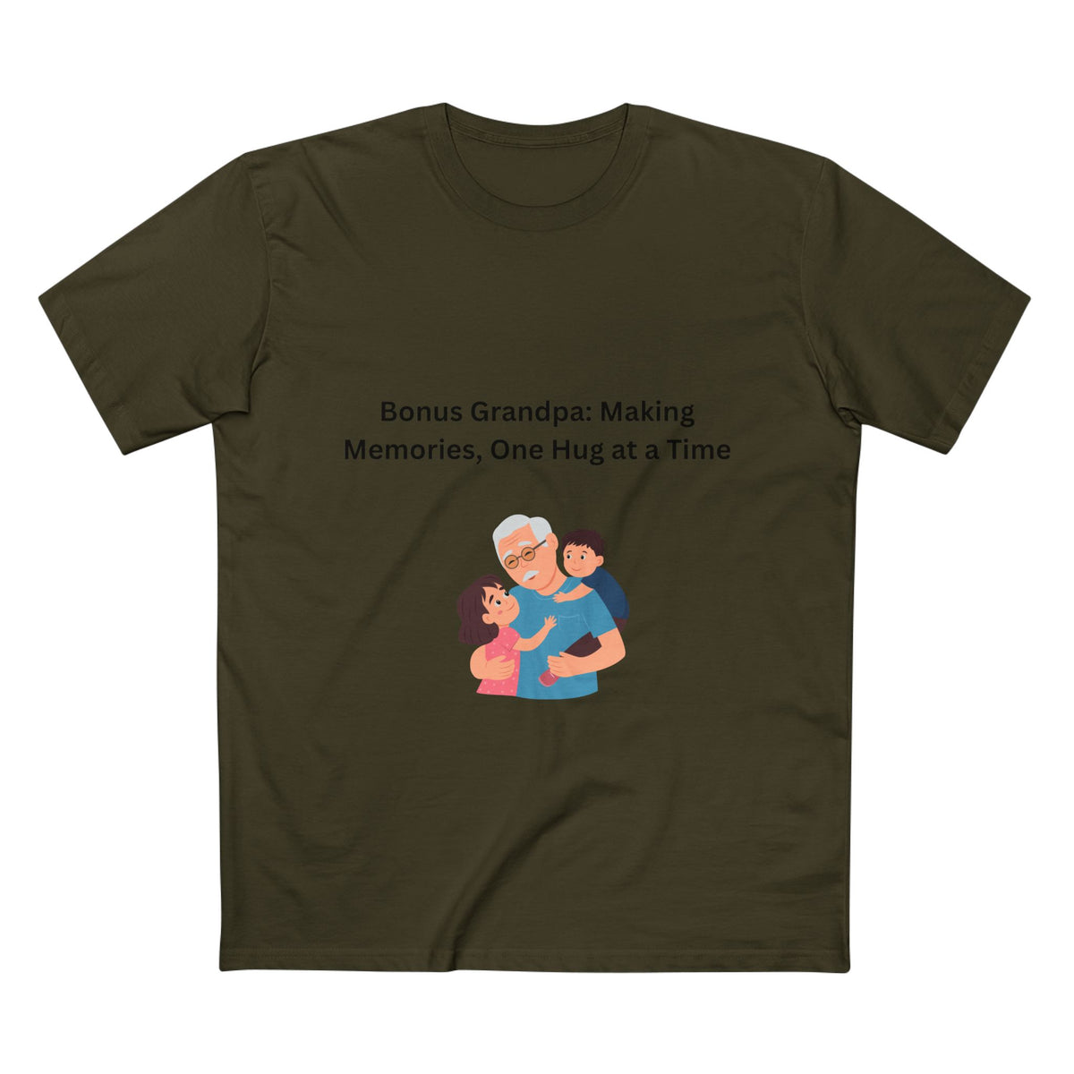Bonus Grandpa Adult Staple Tee
