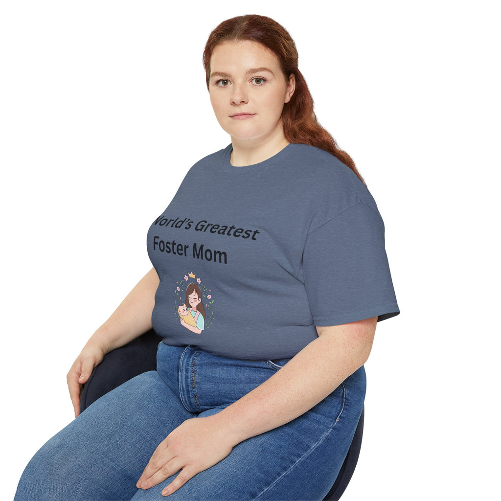 Worlds Greatest Foster Mom Unisex Ultra Cotton Tee