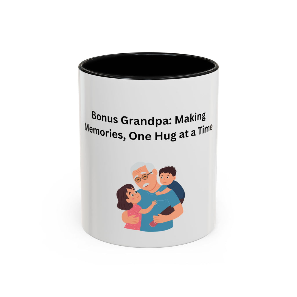 Bonus Grandpa Coffee Mug – Foster Grandparent Gift, Foster Care Family Mug (11oz, 15oz)