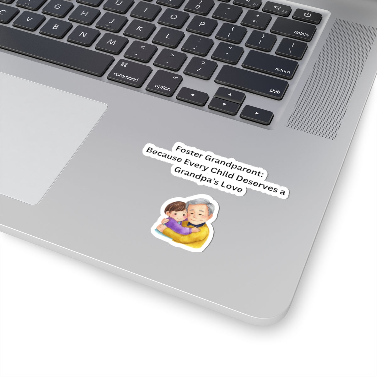 Foster grandparent1 Kiss-Cut Stickers