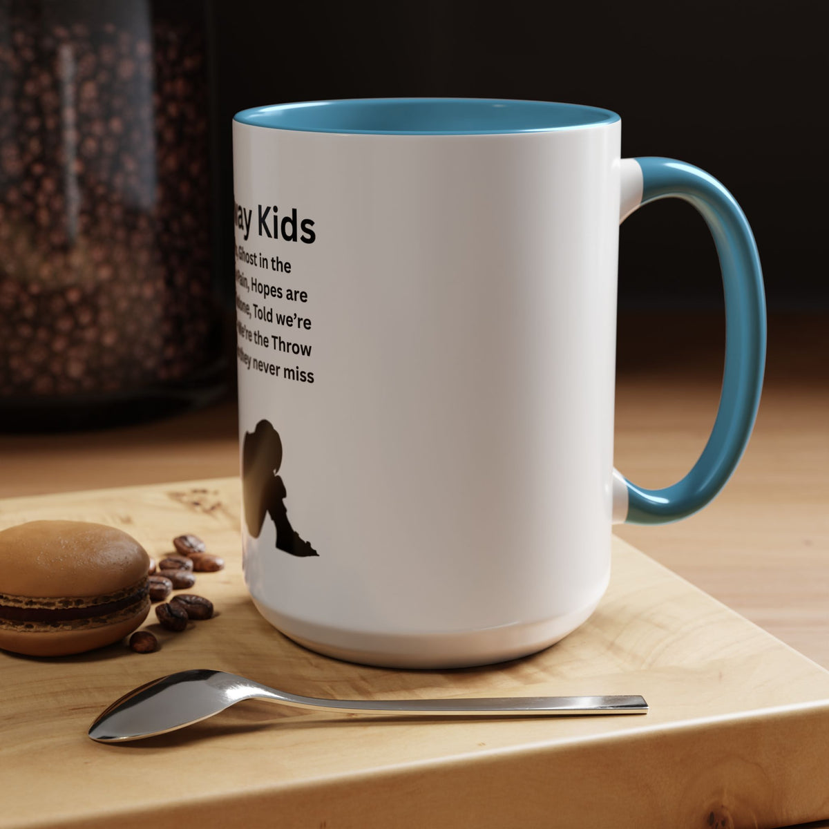 Throw away Kids Accent Coffee Mug (11, 15oz)