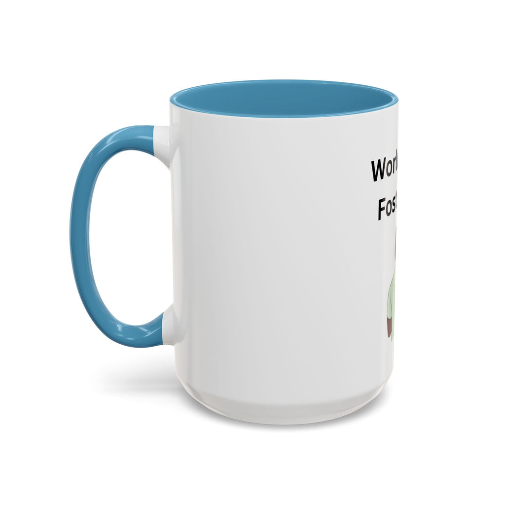 Worlds Best Dad Accent Coffee Mug (11, 15oz)