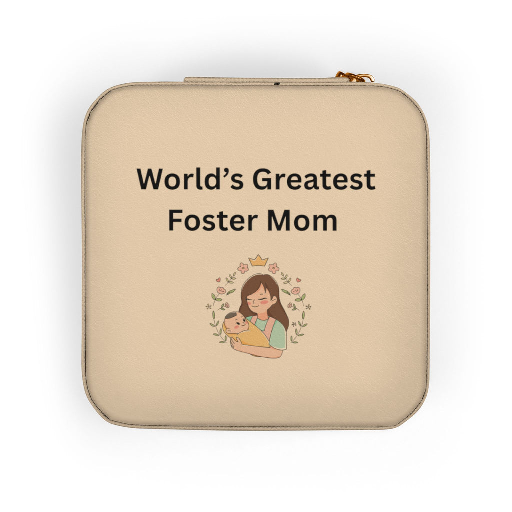 worlds greatest mom Jewelry Travel Case