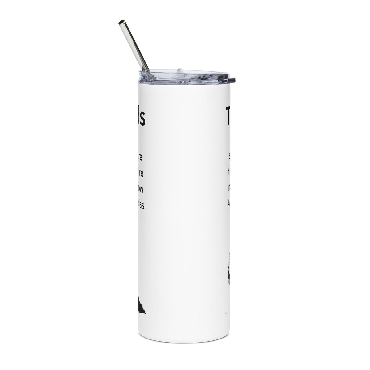 Throw away Kids Stainless Steel Tumbler, 20oz